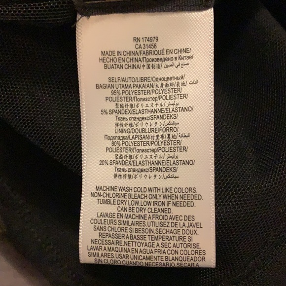 BCBG MaxAzria Faux Suede cutout Dress. NWT - Picture 14 of 14